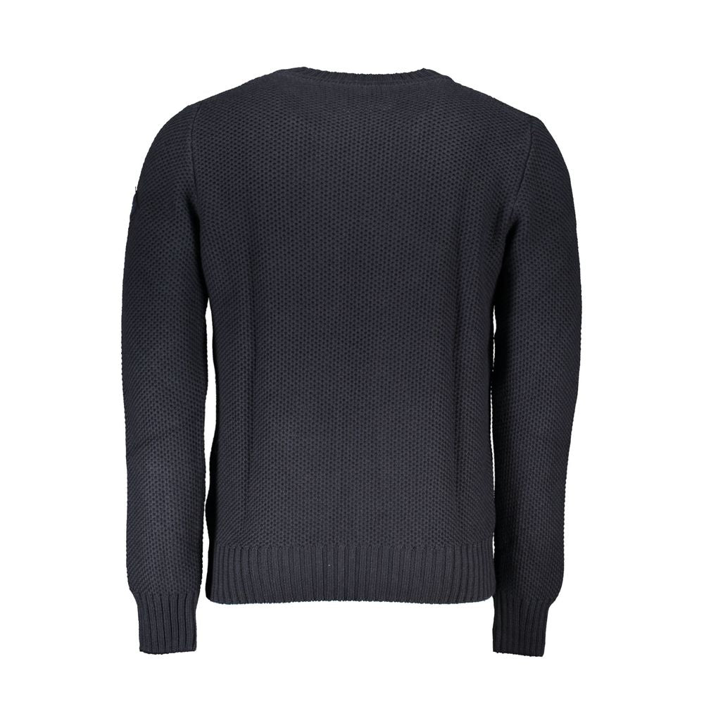 Sweater by North Sails for men in cotton blue showcases a sumptuous silhouette, artfully finished with a sumptuous crew neckline and for a sophisticated, sumptuous look.