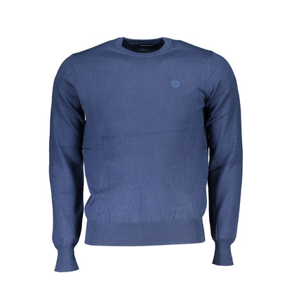 This Sweater by North Sails for men in fabric blue presents a understated silhouette, featuring a sophisticated crew neckline and for a understated finish.