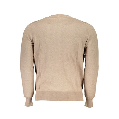 Sweater by North Sails for men in fabric beige showcases a sumptuous silhouette, artfully finished with a sumptuous crew neckline and for a sophisticated, sumptuous look.