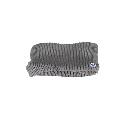 Scarf by North Sails for men in cotton gray features a ethereal silhouette, artfully capturing the essence of the ethereal Cotton Scarf design for a sophisticated look.