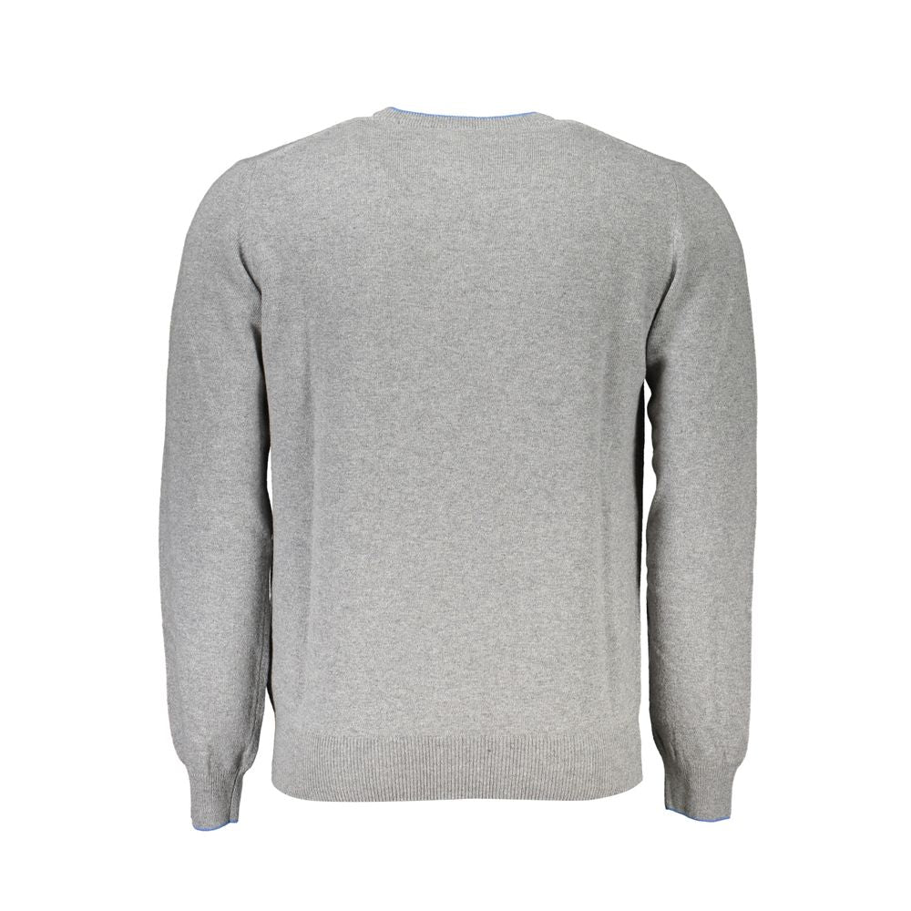 Sweater by Harmont & Blaine for men in fabric gray features an polished silhouette, showcasing refined and a sophisticated for a truly polished finish.