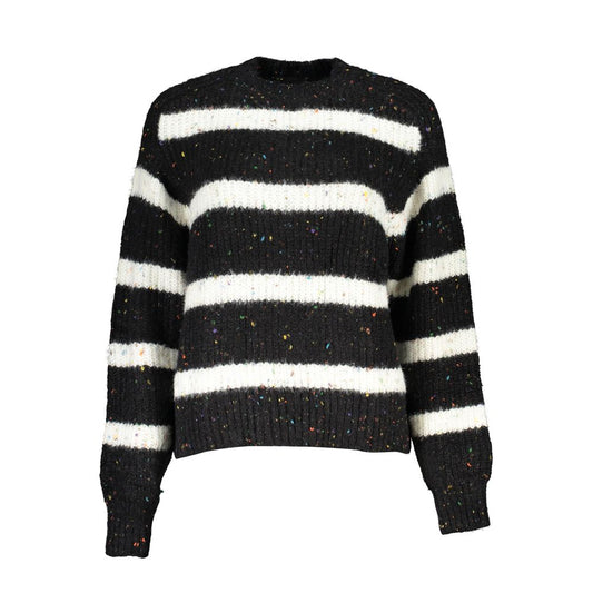Sweater by Desigual for women in polyester black showcases an masterful silhouette, artfully detailed with a masterful turtle neckline and for a sophisticated, premium finish.