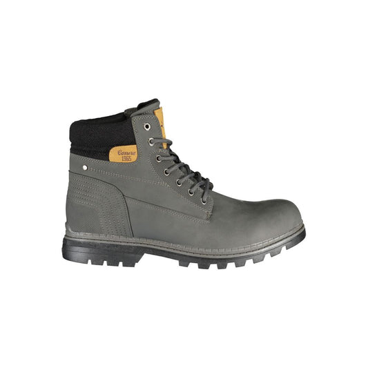 Lace-Up Boots by Carrera for men in polyester & polyurethane gray features an aerodynamic silhouette from the Men's Polyester & Polyurethane Lace-Up Boots collection, showcasing a aerodynamic and refined for an aerodynamic look.