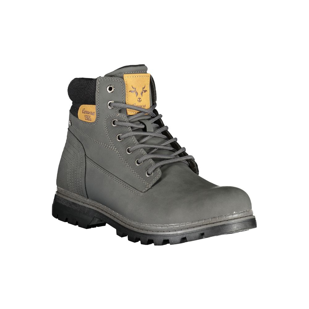Boots by Carrera for men in polyester gray features an dynamic silhouette, showcasing the dynamic Men's Polyester Boots design with its distinctive and elegant .