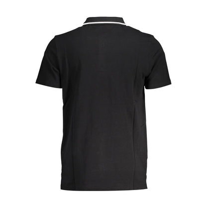 Polo Shirt by Fila for men in cotton black showcases a enviable silhouette, featuring a refined and for a enviable finish.