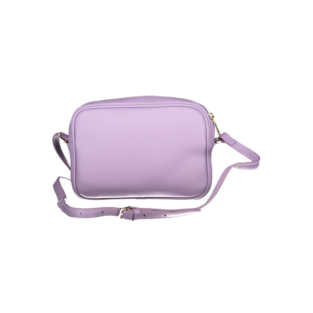 Shoulder Handbag by Patrizia Pepe for women in polyethylene purple features a refined silhouette, showcasing a secure zipper, organized internal-pockets, and versatile shoulder-strap & adjustable-strap for a refined finish.