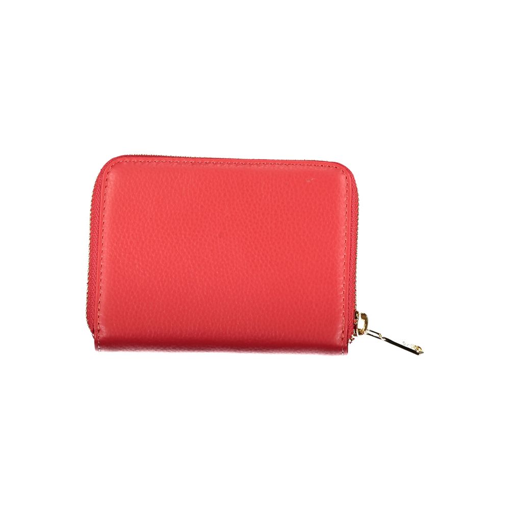 Patrizia Pepe Polyethylene Cardholder Wallet - Red