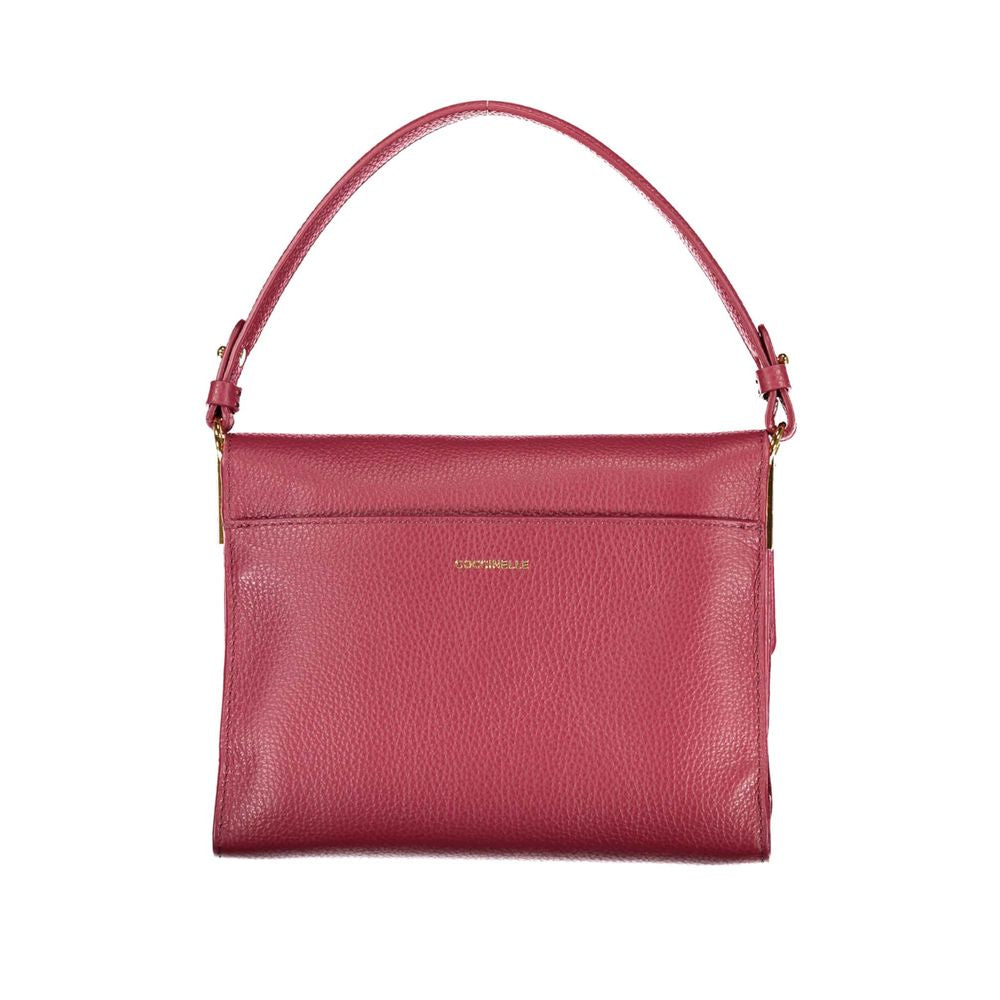 Shoulder Handbag by Coccinelle for women in leather red features a exquisite silhouette, showcasing a secure and exquisite built-in-compartments, external-pockets & internal-pockets with versatile shoulder-strap, adjustable-strap & handle for a exquisite finish.