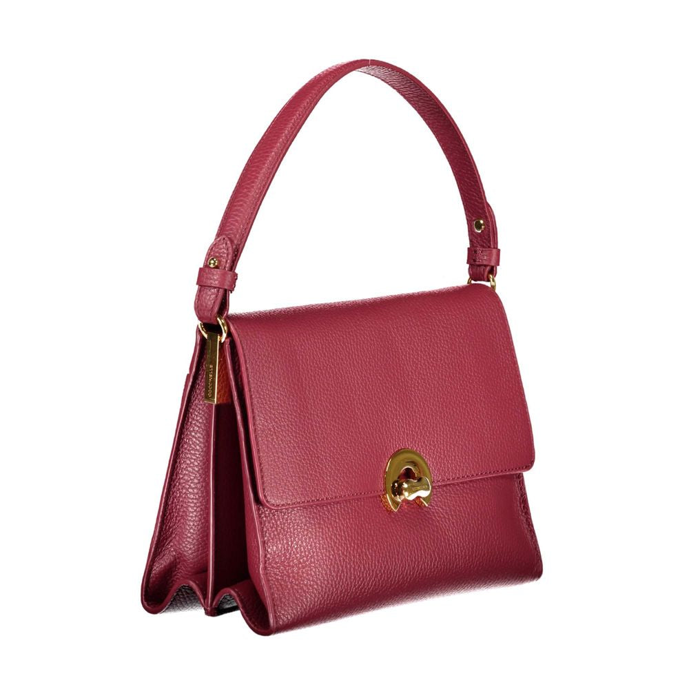 Shoulder Handbag by Coccinelle for women in leather red features a refined silhouette, showcasing a secure , organized built-in-compartments, external-pockets & internal-pockets, and versatile shoulder-strap, adjustable-strap & handle for a refined finish.