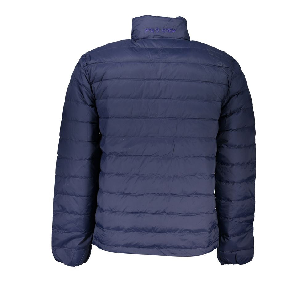 This Jacket by La Martina for men in polyamide blue showcases a magnificent silhouette, meticulously crafted with a distinctive and functional pockets for a magnificent finish.