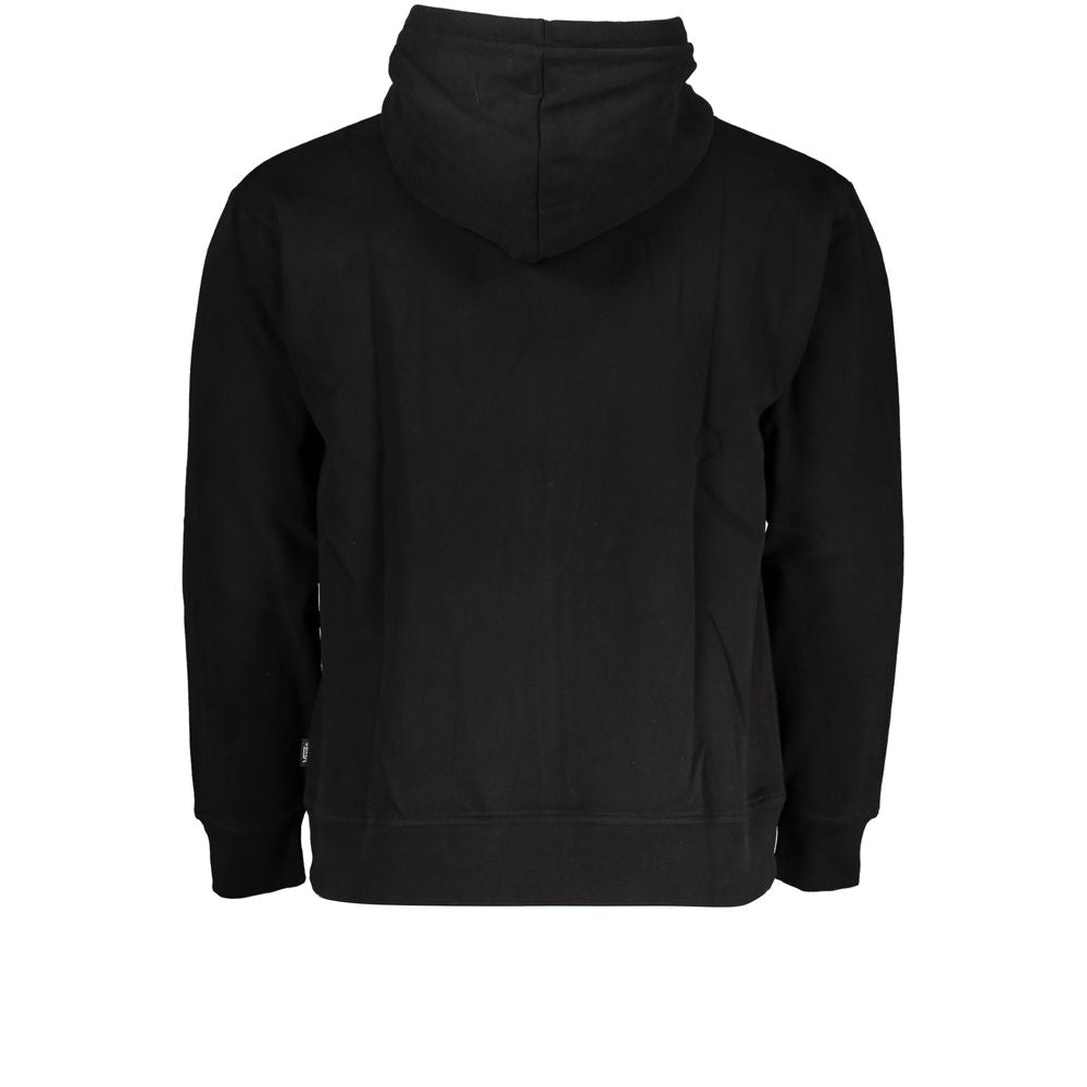 Hooded Sweatshirt Hoodie by Vans for men in cotton black & print features a authentic silhouette, showcasing a sophisticated and authentic detail for a refined finish.