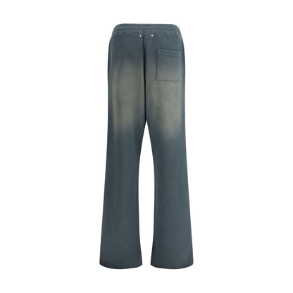 Sweatpants by Golden Goose for women in cotton blue & signature, featuring a athletic relaxed-fit & regular-fit and long with a athletic and high-performance .