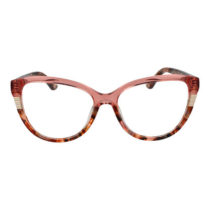 Eyeglasses Frames by Marciano by Guess for women in acetate pink features a refined silhouette, showcasing a refined rose coloured frame and full-frame frame design for a sophisticated, premium look.
