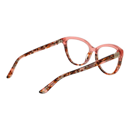 Eyeglasses Frames by Marciano by Guess for women in acetate pink features an refined silhouette, showcasing the refined rose coloured frame and sophisticated full-frame frame design.