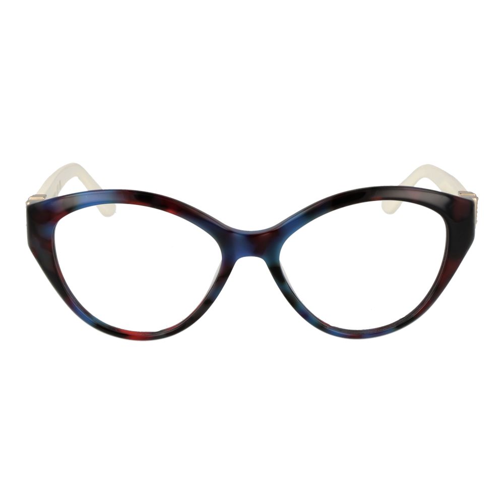 Eyeglasses Frames by Marciano by Guess for women in acetate and blue showcases a refined silhouette, detailed with a blue coloured frame finish and a sophisticated full-frame frame design.