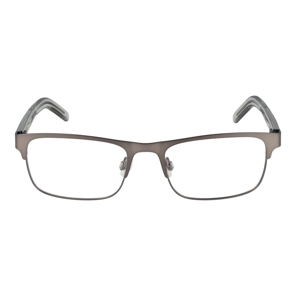 Eyeglasses Frames by Converse for men in acetate gray features a refined silhouette, showcasing a refined gray coloured frame and full-frame frame design for a sophisticated, premium look.