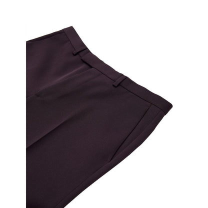 Jeans by Gucci for men in denim & wool bordeaux & burgundy features an sophisticated and straight-leg with a precise long, creating a sophisticated and sophisticated silhouette.