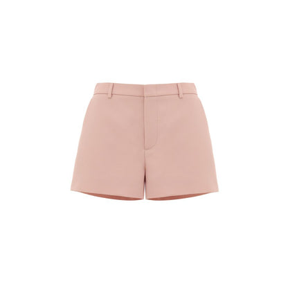 Shorts by Gucci for women in mohair wool pink features a architectural silhouette, showcasing a architectural and short defined by a sophisticated for a premium, elevated aesthetic.
