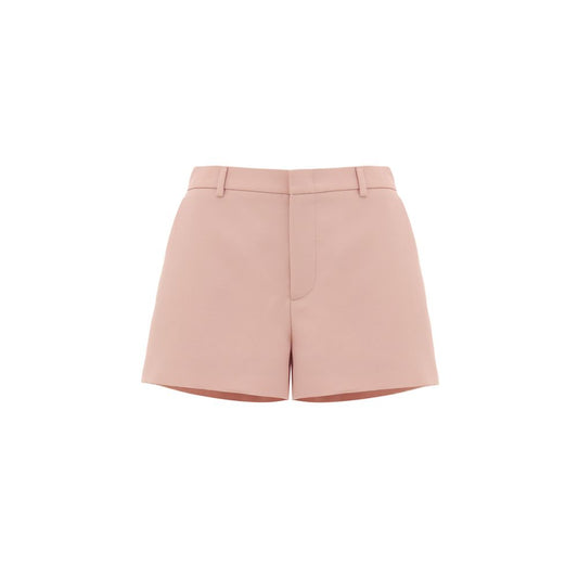 Shorts by Gucci for women in mohair wool pink features a architectural silhouette, showcasing a architectural and short defined by a sophisticated for a premium, elevated aesthetic.