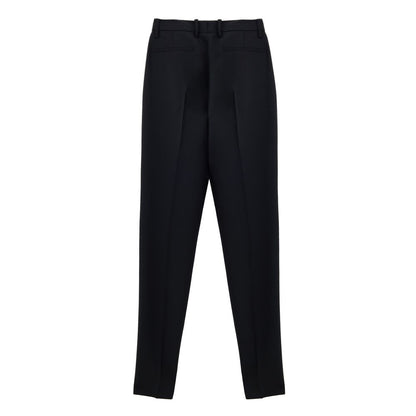 Jeans by Gucci for women in denim mohair & wool black features an sophisticated and straight-leg with a precise long, creating a sophisticated and sophisticated silhouette.