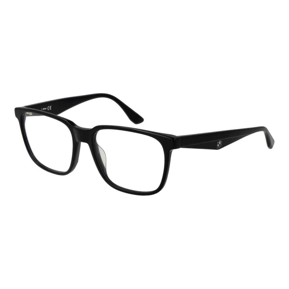Eyeglasses Frames by BMW for men in acetate and black showcases an refined full-frame frame design featuring a sophisticated black coloured frame for an refined and refined aesthetic.