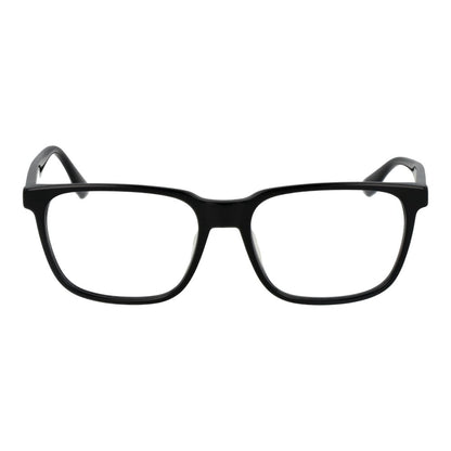 Eyeglasses Frames by BMW for men in acetate black features an refined silhouette, showcasing a sophisticated black coloured frame and refined full-frame frame design for a refined look.