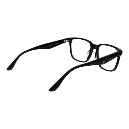 Eyeglasses Frames by BMW for men in acetate and black showcases a refined silhouette, detailed with a black coloured frame finish and a sophisticated full-frame frame design.