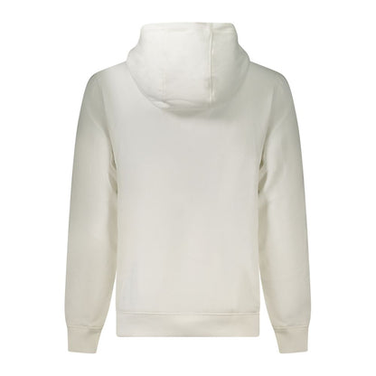 Hooded Sweatshirt Hoodie by Tommy Hilfiger for men in cotton polyester white showcases a city-ready silhouette, artfully detailed with a signature and for a city-ready finish.