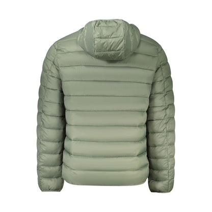 Hooded Blazer by Norway 1963 for men in polyamide gray & green showcases a polished silhouette, highlighted by a refined hooded neckline and polished for a sophisticated finish.