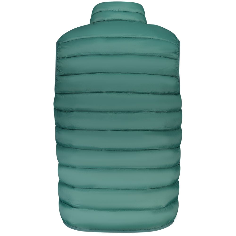 Vest by Norway 1963 for men in polyamide blue, green & signature features an contemporary silhouette, showcasing refined pockets and a contemporary for a sophisticated layered look.