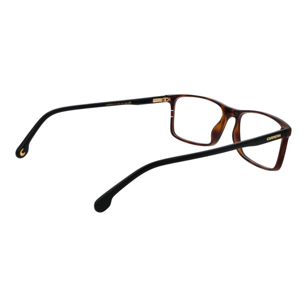 Eyeglasses Frames by Carrera for unisex in polyester & polyurethane brown showcases a refined full-frame frame design with a refined brown coloured frame finish for a refined and sophisticated look.