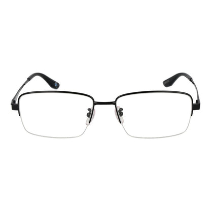 Eyeglasses Frames by BMW for men in and black showcases an refined half-frame frame design featuring a sophisticated black coloured frame for an refined and refined aesthetic.