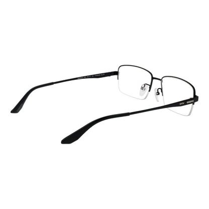 Eyeglasses Frames by BMW for men in black features a refined silhouette, showcasing a refined black coloured frame and half-frame frame design for a sophisticated, premium look.