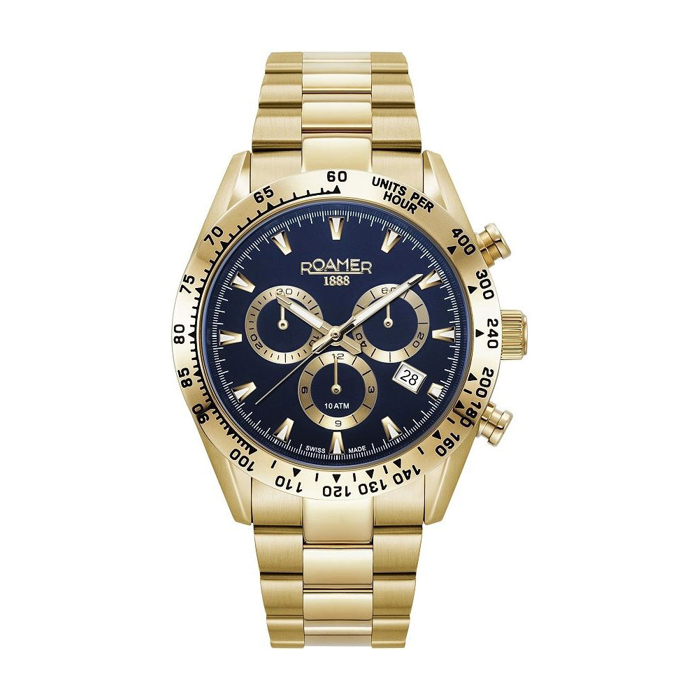 Roamer Monza 100 850837484520 Men's Watch Chronograph