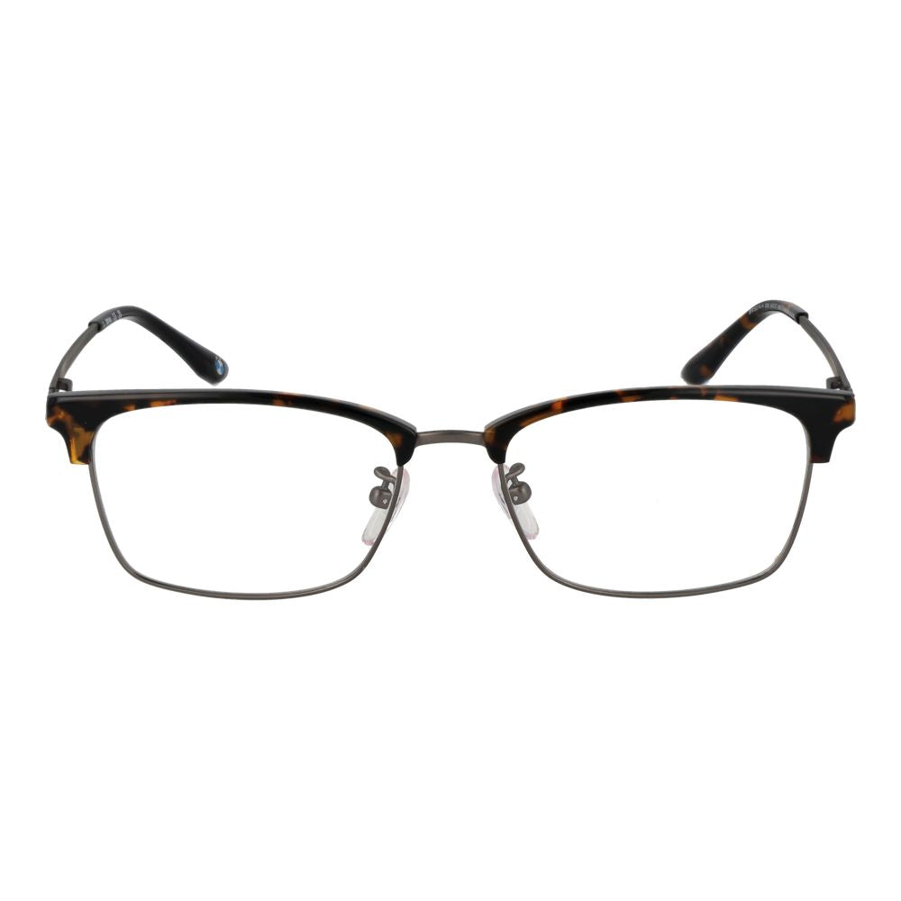 Eyeglasses Frames by BMW for men in titanium brown features an refined silhouette, showcasing a sophisticated brown coloured frame and refined full-frame frame design for a refined look.