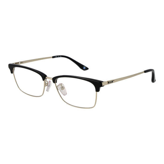 Eyeglasses Frames by BMW for men in titanium black showcases a refined full-frame frame design with a refined black coloured frame finish for a refined and sophisticated look.