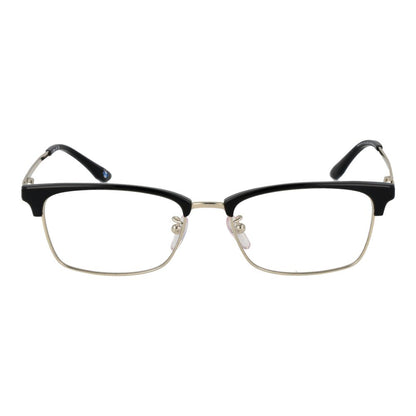 Eyeglasses Frames by BMW for men in titanium and black showcases an refined full-frame frame design featuring a sophisticated black coloured frame for an refined and refined aesthetic.
