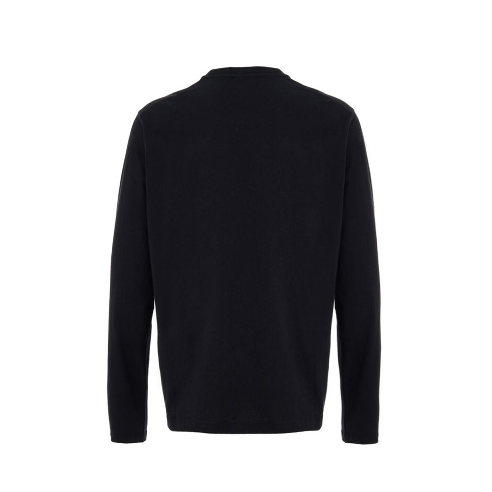 Dress by Jil Sander for unisex in cashmere cotton blend black features an sultry silhouette defined by a and , falling to an sultry for a sultry look.
