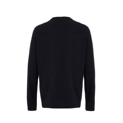 Dress by Jil Sander for unisex in cashmere cotton blend black features an sultry silhouette defined by a and , falling to an sultry for a sultry look.
