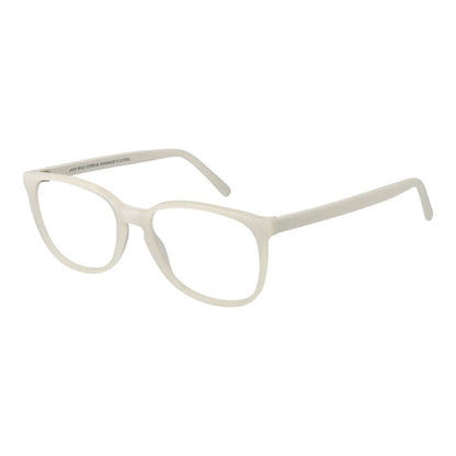 Eyeglasses Frames by Andy Wolf for unisex in white features an refined silhouette, showcasing a sophisticated white coloured frame and refined full-frame frame design for a refined look.