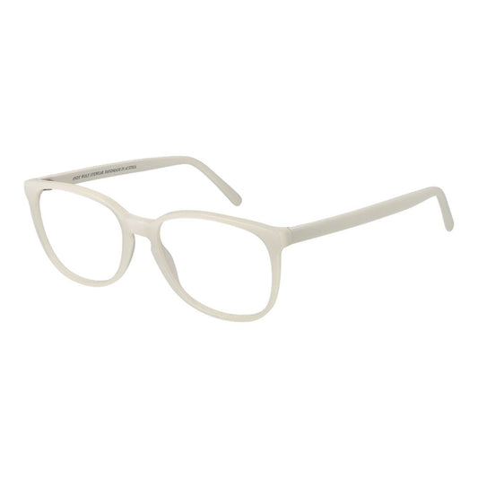 Eyeglasses Frames by Andy Wolf for unisex in white features an refined silhouette, showcasing a sophisticated white coloured frame and refined full-frame frame design for a refined look.