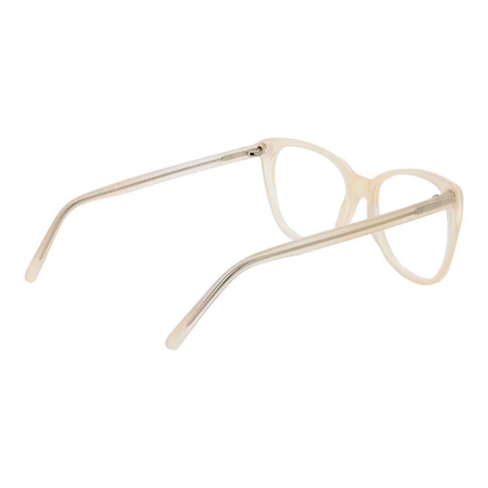 Eyeglasses Frames by Andy Wolf for unisex in acetate and cream showcases a refined silhouette, detailed with a cream coloured frame finish and a sophisticated full-frame frame design.