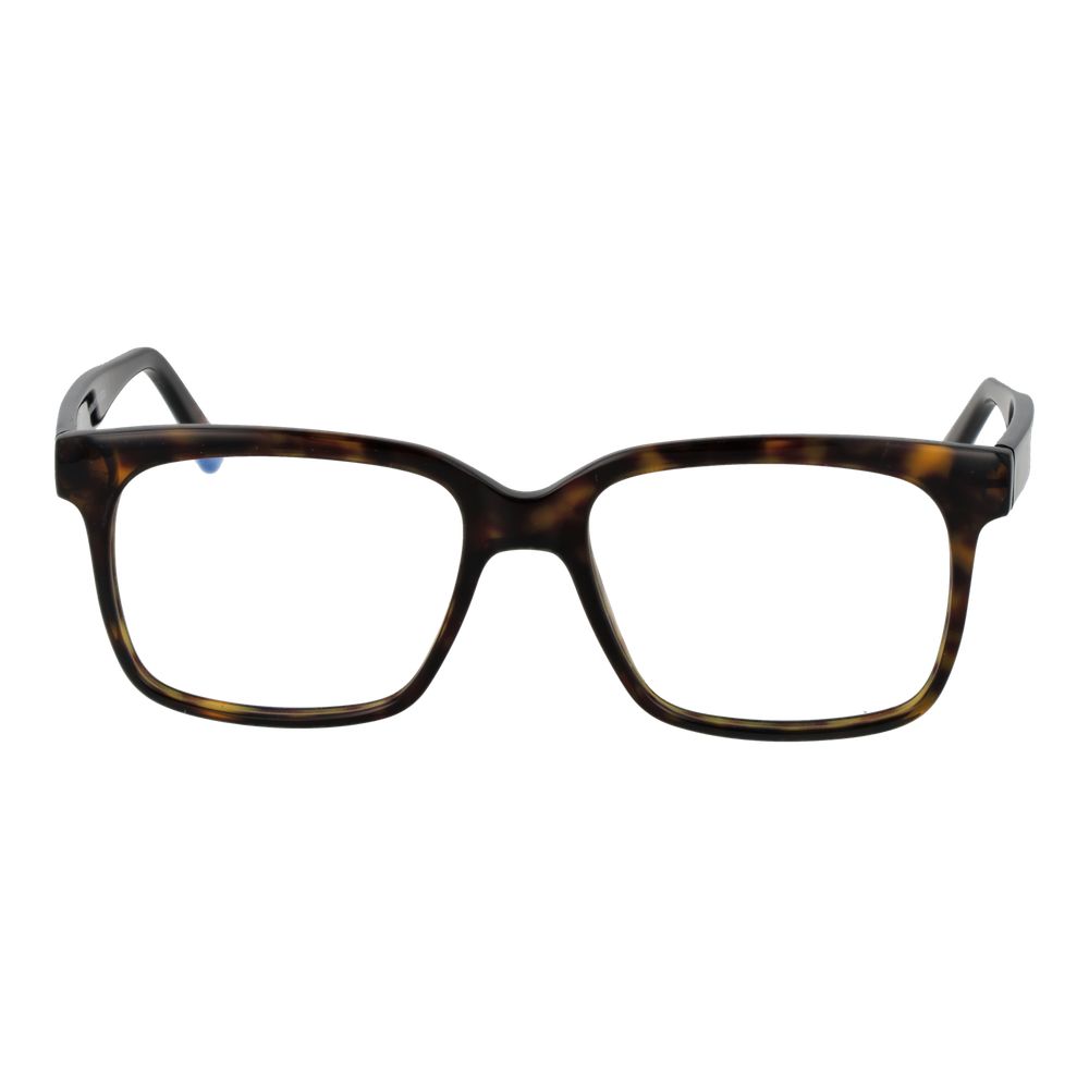 Eyeglasses Frames by Andy Wolf for unisex in acetate brown features a refined silhouette, showcasing a refined brown coloured frame and full-frame frame design for a sophisticated, premium look.