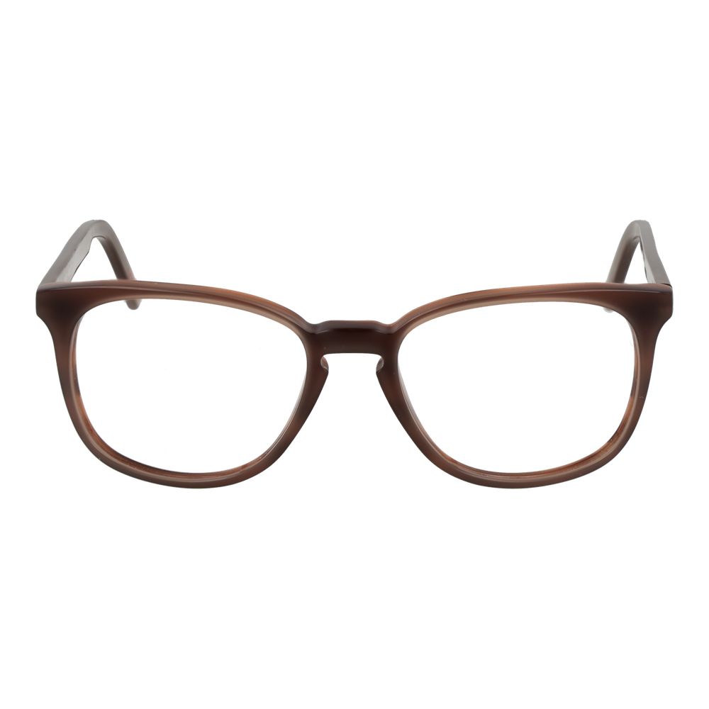 Eyeglasses Frames by Andy Wolf for unisex in acetate brown features a refined silhouette, showcasing a refined brown coloured frame and full-frame frame design for a sophisticated, premium look.