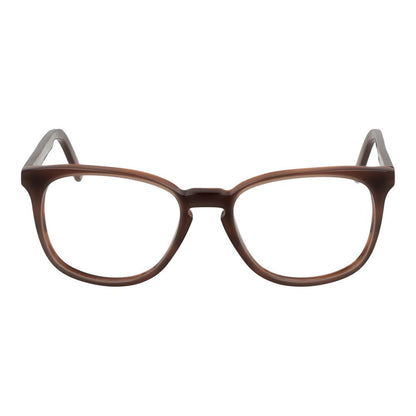 Eyeglasses Frames by Andy Wolf for unisex in acetate brown features a refined silhouette, showcasing a refined brown coloured frame and full-frame frame design for a sophisticated, premium look.