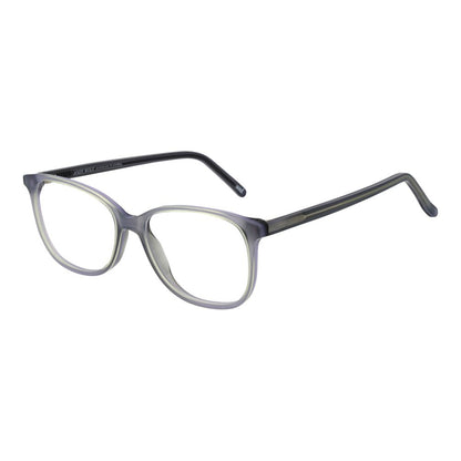 Eyeglasses Frames by Andy Wolf for unisex in acetate gray features an refined silhouette, showcasing a sophisticated gray coloured frame and refined full-frame frame design for a refined look.