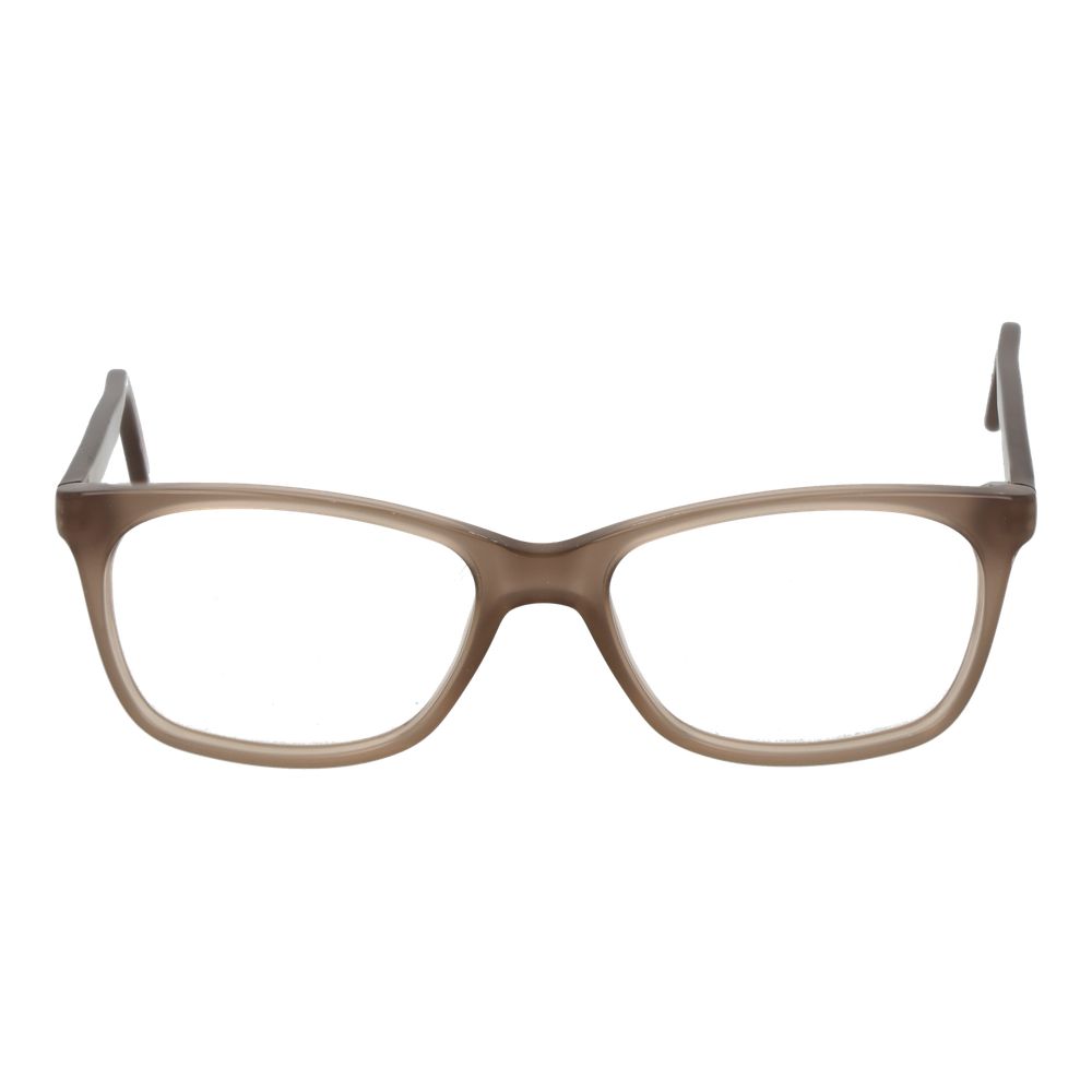 Eyeglasses Frames by Andy Wolf for unisex in polyamide polyester viscose beige features a refined silhouette, showcasing a refined beige coloured frame and full-frame frame design for a sophisticated, premium look.
