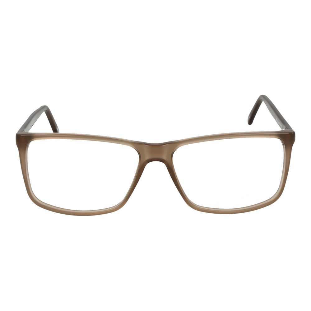 Eyeglasses Frames by Andy Wolf for unisex in acetate and brown showcases an refined full-frame frame design featuring a sophisticated brown coloured frame for an refined and refined aesthetic.