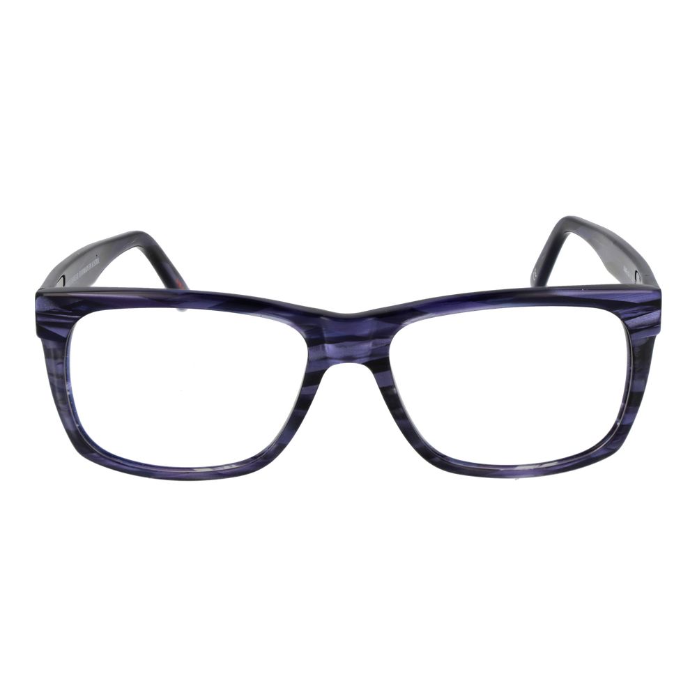 Eyeglasses Frames by Andy Wolf for unisex in acetate blue features a refined silhouette, showcasing a refined blue coloured frame and full-frame frame design for a sophisticated, premium look.