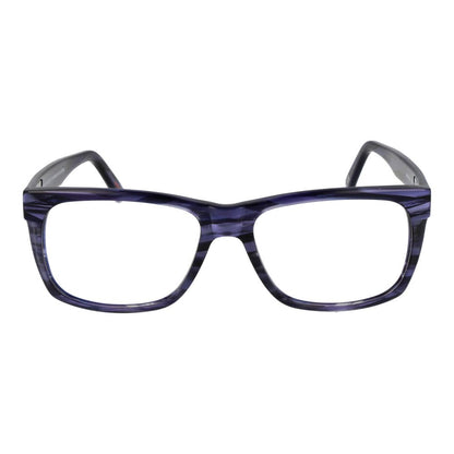 Eyeglasses Frames by Andy Wolf for unisex in acetate blue features a refined silhouette, showcasing a refined blue coloured frame and full-frame frame design for a sophisticated, premium look.